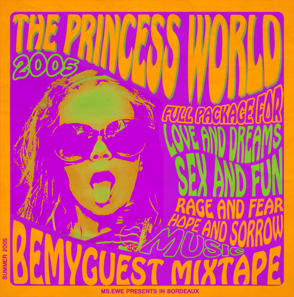 Pochette de la Compil 'The Princess World'